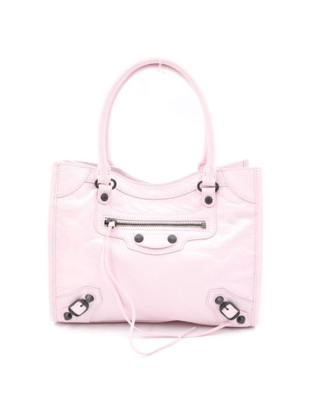 Balenciaga le City Mini 2-Way Shoulder Bag Leather Pink